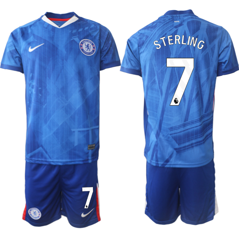 Men 2025-2026 Club Chelsea FC home Blue #7 Soccer Jersey->chelsea jersey->Soccer Club Jersey
